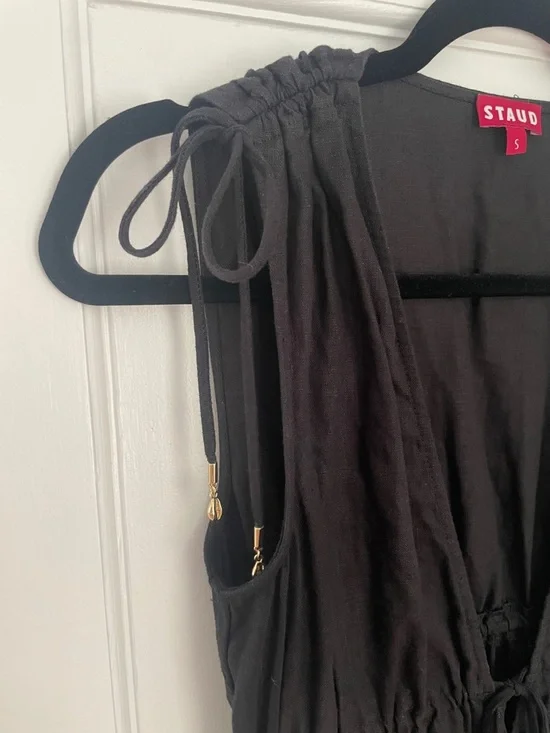 Staud linen maxi dress - Picture 4 of 9